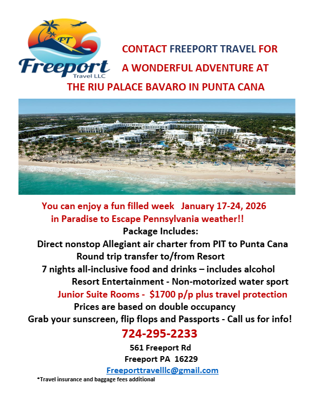Punta Cana at The Rui Palace Bavaro January 17th-24th 2026